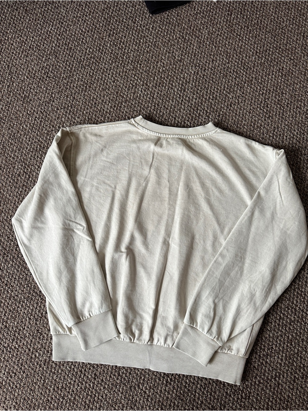 Pumpkin Spice Graphic Crewneck Sweatshirt - Cream - Picture 3 of 3